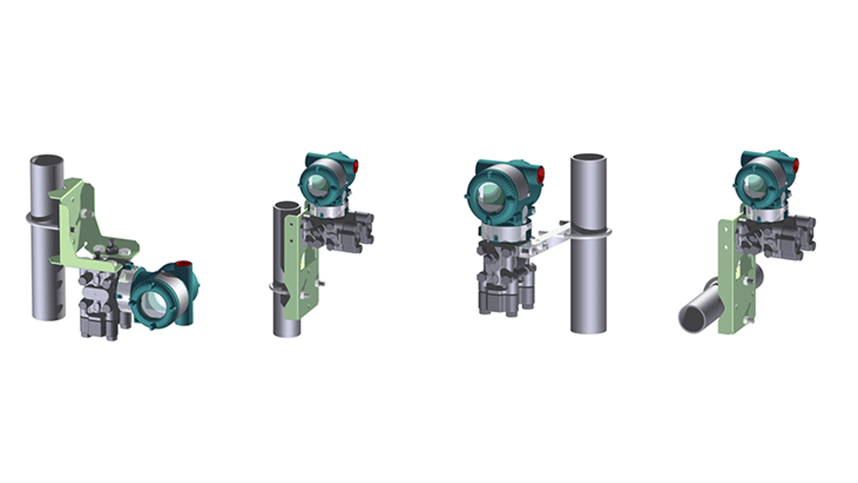 Overview Mounting EJA EJX110A 1