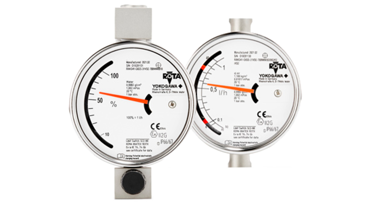 Yokogawa Rotameter Variabelt Areal VA Metal RAKD1 16 9