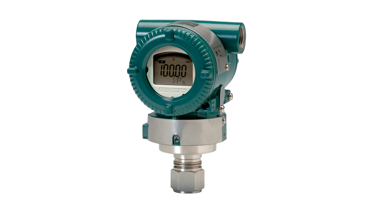 Yokogawa tryktransmitter med display tændt