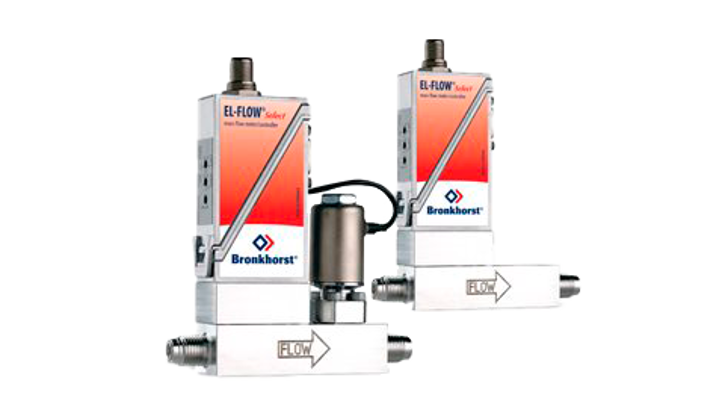 EL FLOW Metal Sealed Mass Flow Meters Controllers For Gas 169