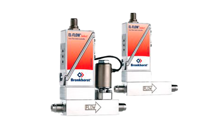 EL FLOW Metal Sealed Mass Flow Meters Controllers For Gas 169