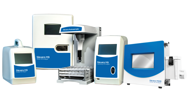Sievers M9, autosamler og M500 line-up set forfra