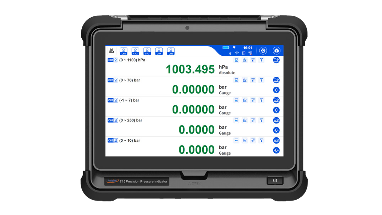 Additel ADT715 Precision Pressure Indicator Screen