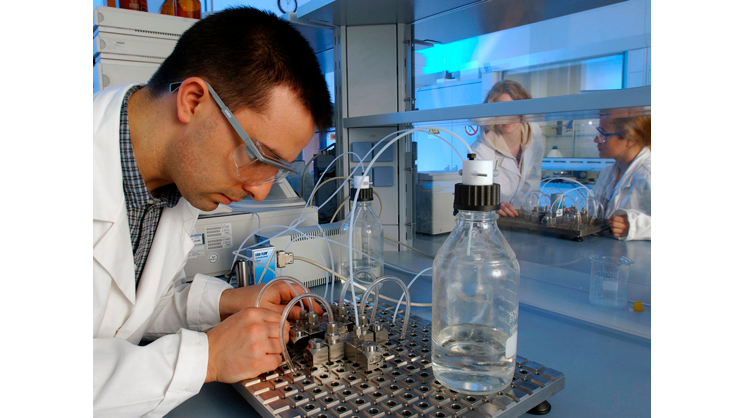 flow lab med liqui flow fra bronkhorst