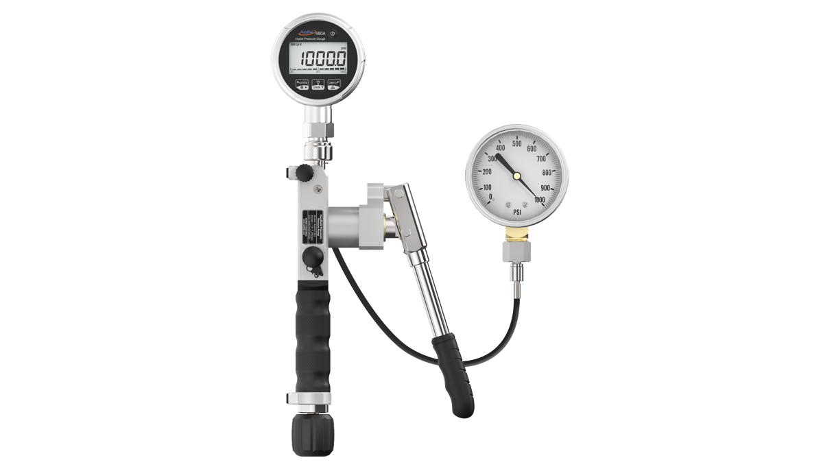 ADT993 Med Pressure Gauge Og Manometer