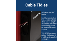 Funrace Features Cable Tidies