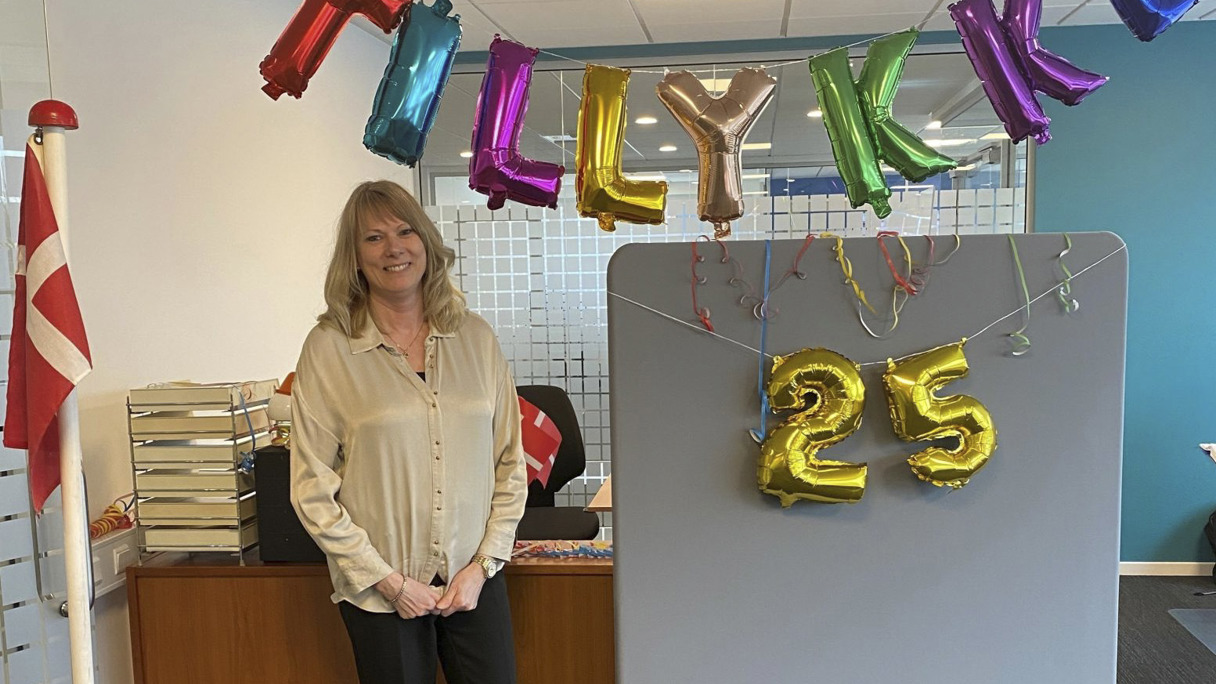 Merete 25 År Hos Insatech