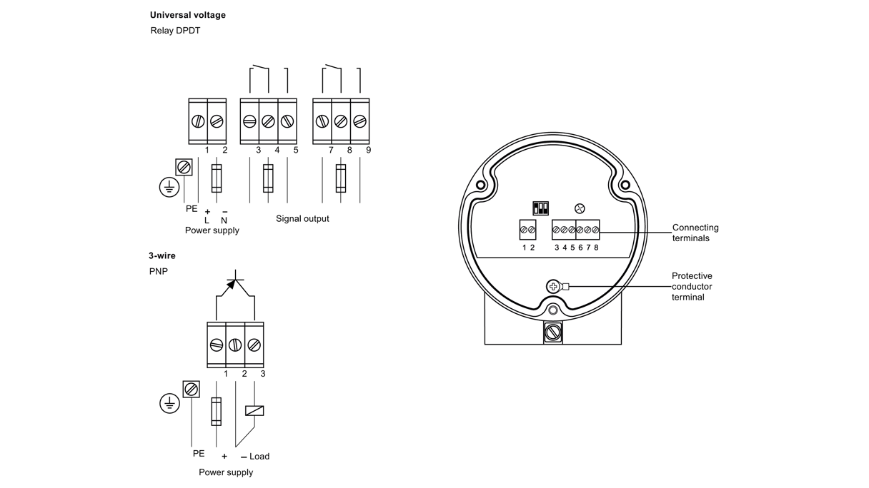 Insatech Siemens SITRANS LVS300 Wiring Diagram 7ML5736 7ML5737 7ML5738 16 9