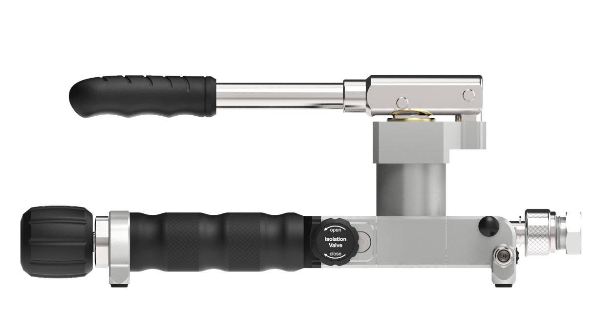 ADT993 Set Fra Siden Med Tydelig Isolation Valve