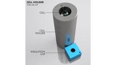 936 06 09 ITS 90 Fixed Point Cells B8 3D Model Scaled