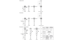 Insatech Siemens SITRANS LVS300 Dimensions Diagram 7ML5736 7ML5737 7ML5738 16 9