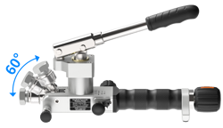 Additel ADT993 Håndpumpe Med Grader Illustreret