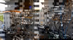 vandbehandlingsanlægget RemUVe set indefra