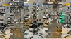 billede indedørs i renseanlæg